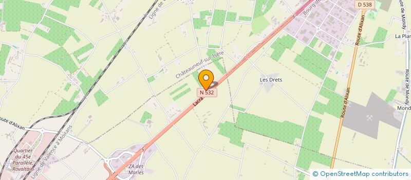 localisation de l'entreprise GIOIA  ALIXAN