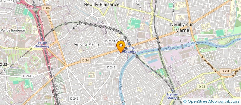 localisation de l'entreprise GIOIA LEAD  LE PERREUX-SUR-MARNE