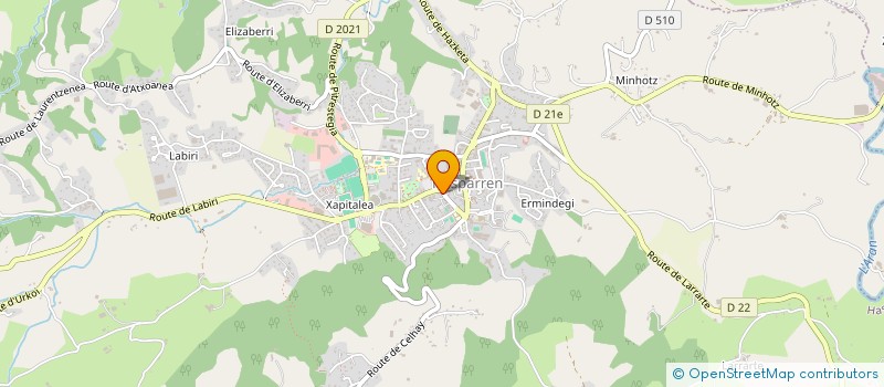 localisation de l'entreprise GIOKI à HASPARREN