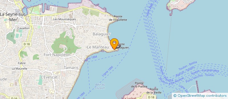 localisation de l'entreprise GIOL à LA SEYNE-SUR-MER