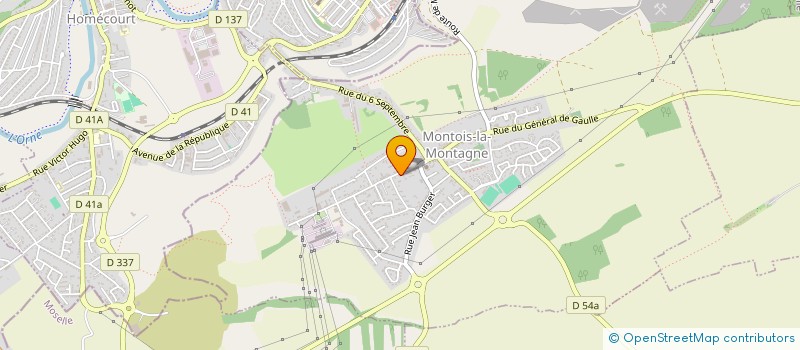 localisation de l'entreprise GIOLI  RONCOURT