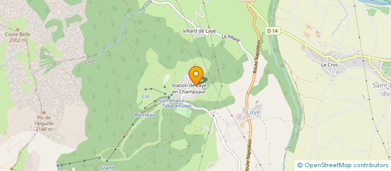 localisation de l'entreprise GIOMARC  LAYE