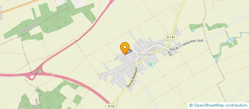 localisation de l'entreprise GIOMMA  TORVILLIERS