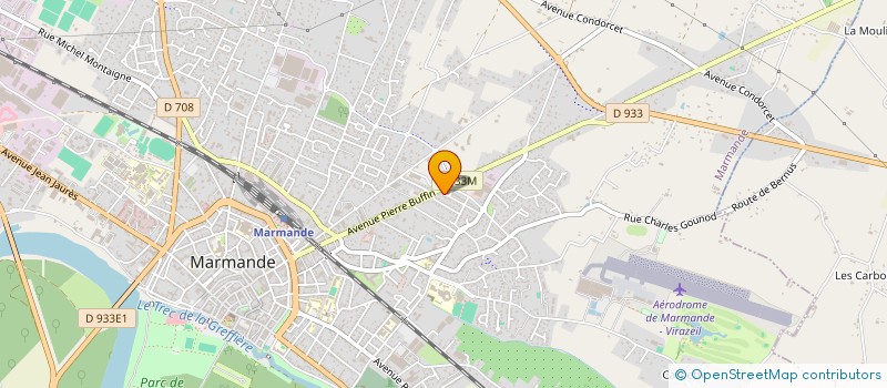 localisation de l'entreprise GIONO  MARMANDE