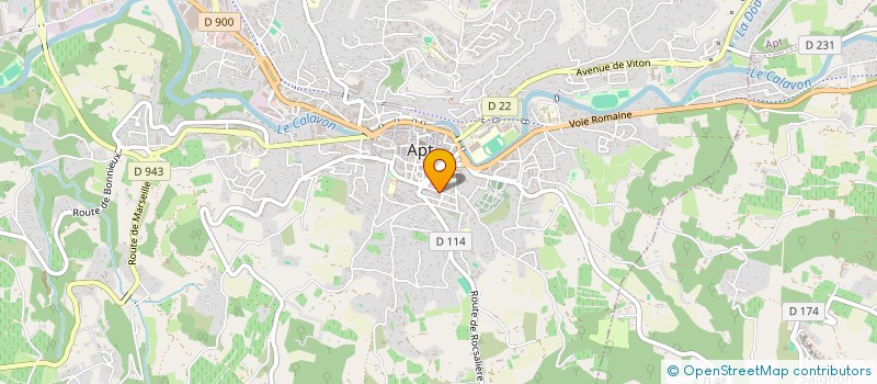 localisation de l'entreprise GIONO COOP à APT