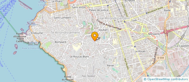 localisation de l'entreprise GIORDANO ADRIEN ET FILS à MARSEILLE