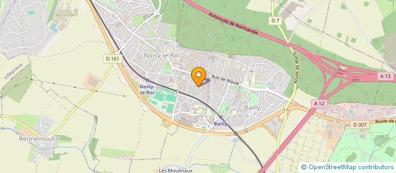 localisation de l'entreprise GIORDANO DNOP à NOISY-LE-ROI