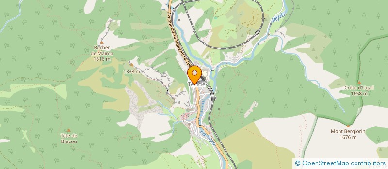 localisation de l'entreprise GIORDANO'S  TENDE