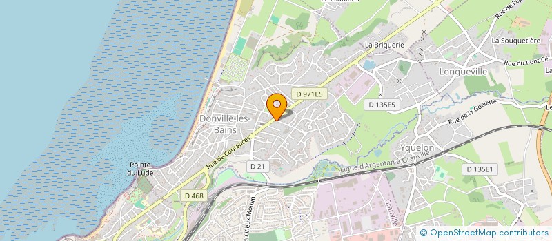 localisation de l'entreprise GIORDANO SUR MER  DONVILLE-LES-BAINS