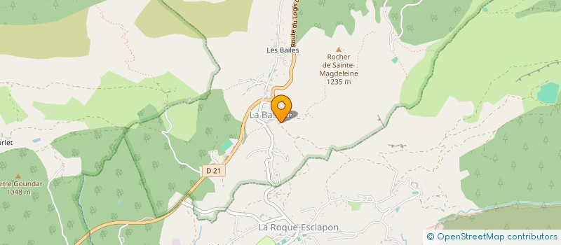 localisation de l'entreprise GIORDANO TP à LA MARTRE