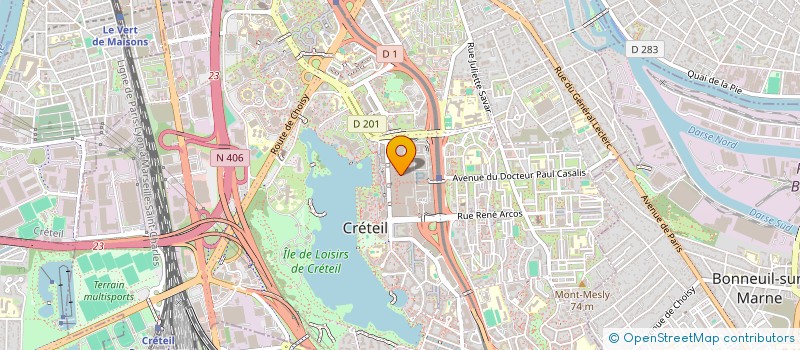 localisation de l'entreprise GIORGELLI GIACOPELLO INDIVISION à CRETEIL