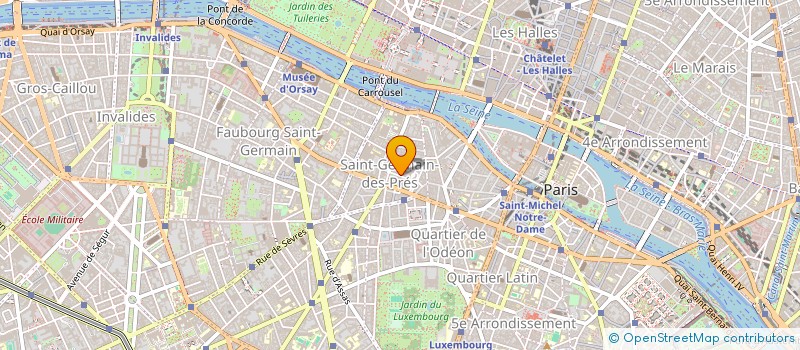 localisation de l'entreprise GIORGETTI PARIS à PARIS