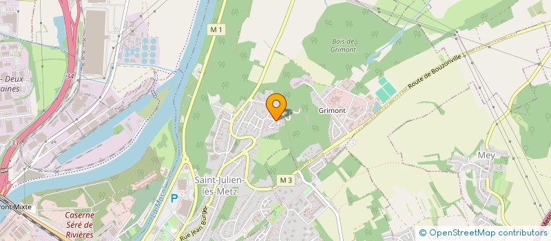 localisation de l'entreprise GIORGIO à SAINT-JULIEN-LES-METZ