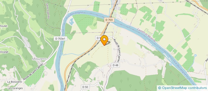 localisation de l'entreprise GIORS LOUIS  MARNAC