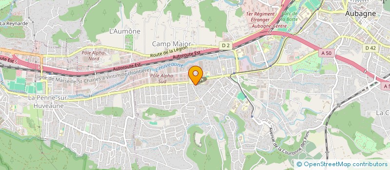 localisation de l'entreprise GIOVANAUROCH à AUBAGNE