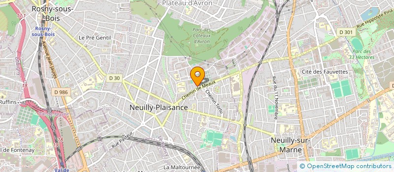 localisation de l'entreprise GIOVANELLA à NEUILLY-PLAISANCE