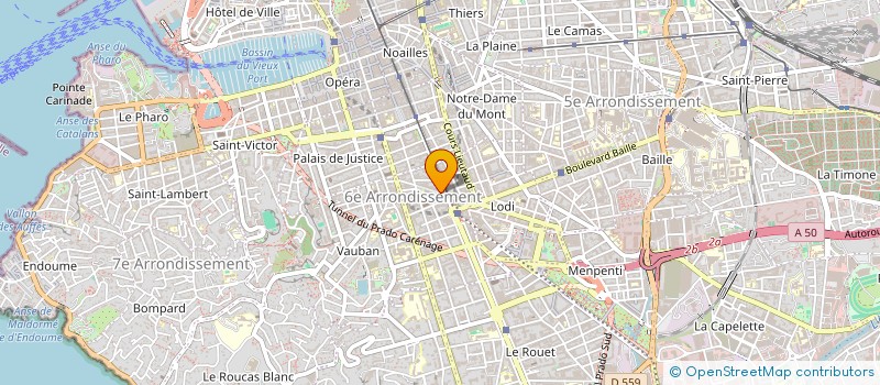 localisation de l'entreprise GIOVANIKA à MARSEILLE