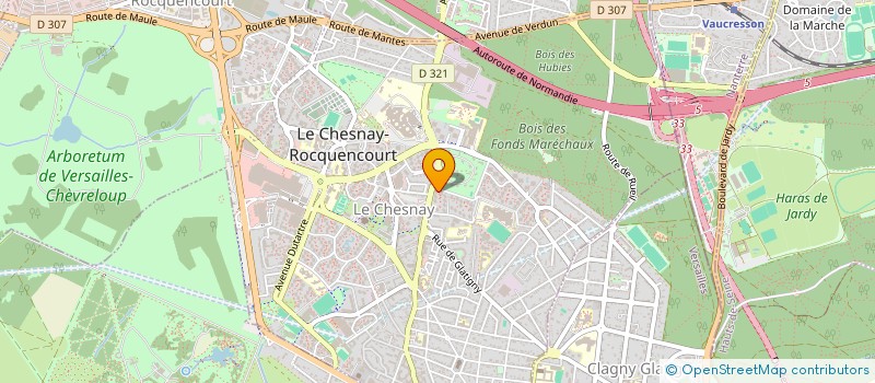 localisation de l'entreprise GIOVANNI  LE CHESNAY-ROCQUENCOURT