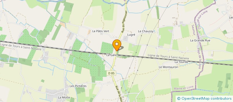 localisation de l'entreprise GIOVANNI PLOMBERIE  VARENNES-SUR-LOIRE