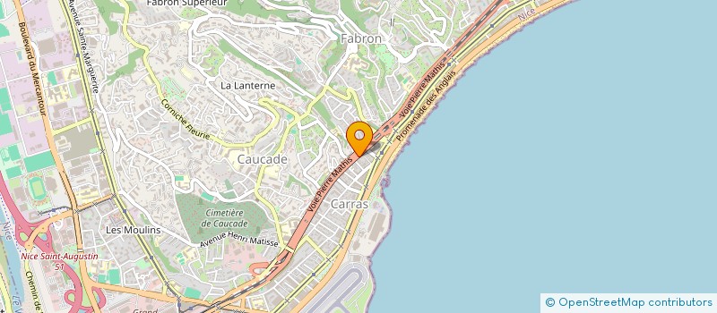 localisation de l'entreprise GIOVANNINI ET FILS à NICE