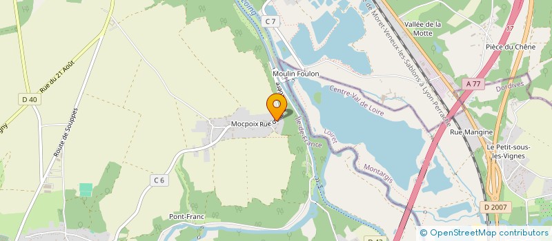 localisation de l'entreprise GIOZI  CHATEAU-LANDON