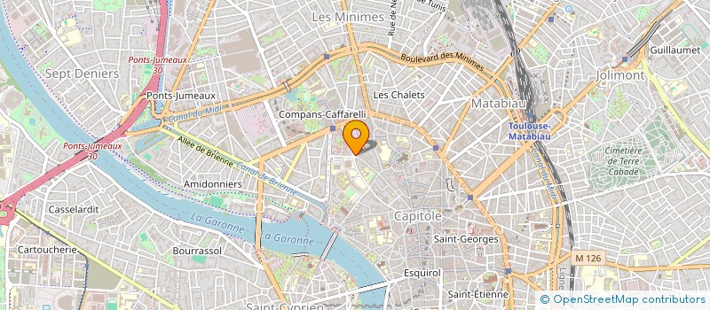 localisation de l'entreprise GIP  TOULOUSE