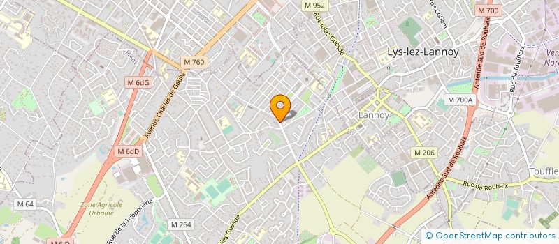 localisation de l'entreprise GIP AGIRE VAL DE MARQUE à HEM