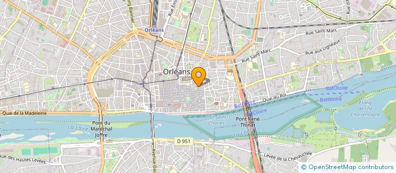 localisation de l'entreprise GIP ALFA CENTRE à ORLEANS
