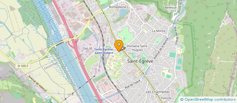 localisation de l'entreprise GIP CENTRE RESSOURCES REGIONAL DES METIERS ET DES COMPETENCES DE LA PSYCHIATRIE ET LA SANTE MENTALE REGION RHONE-ALPES à SAINT-EGREVE