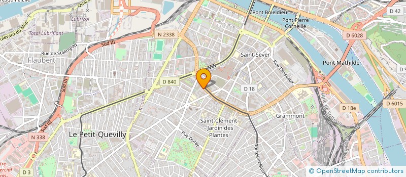 localisation de l'entreprise GIP CITE DES METIERS DE HAUTE NORMANDIE à ROUEN