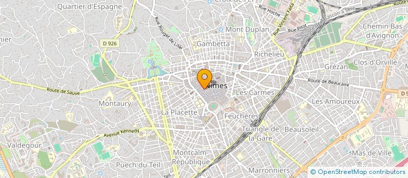 localisation de l'entreprise GIP DE NIMES à NIMES