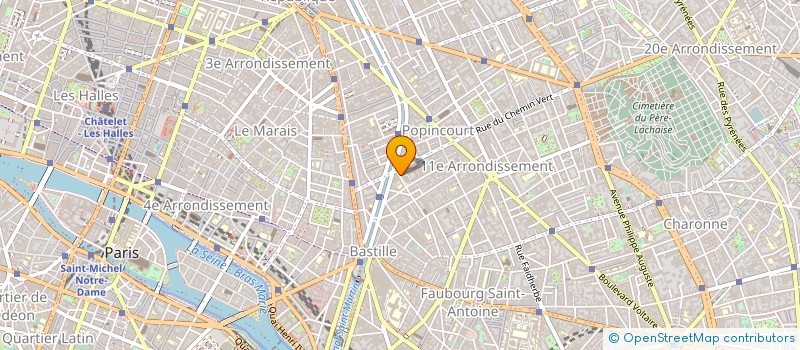 localisation de l'entreprise GIP DISPOSITIF EXPERT REGIONAL ADOLESCENTS EN DIFFICULTE à PARIS