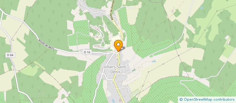 localisation de l'entreprise GIP DU SUD DE L'AISNE  VILLIERS-SAINT-DENIS