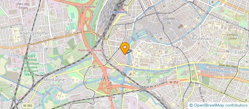 localisation de l'entreprise GIP FONDS DE SOLIDARITE POUR LE LOGEMENT à STRASBOURG