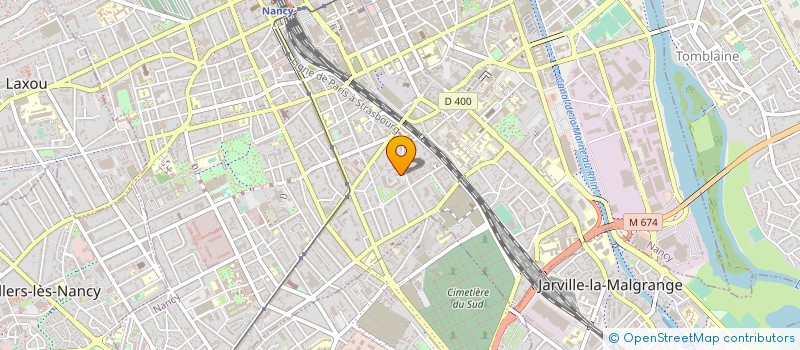 localisation de l'entreprise GIP FORMATION TOUT AU LONG DE LA VIE  NANCY