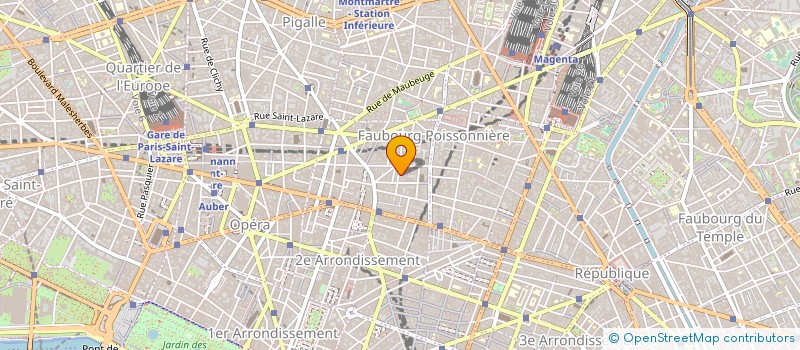 localisation de l'entreprise GIP HANDICAPES ET COMPETENCES MEDIATION ET INTEGRATION à PARIS