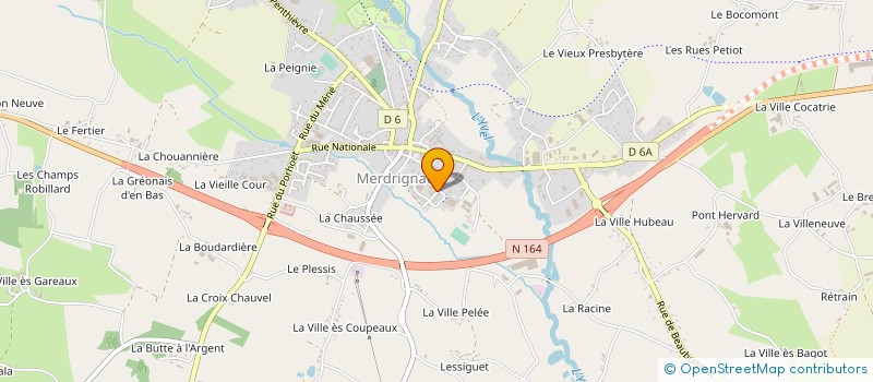 localisation de l'entreprise GIP HARDOUINAIS MENE à MERDRIGNAC