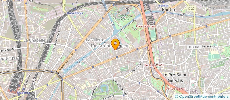 localisation de l'entreprise GIP INSTITUT DE RECHERCHE ET DOCUMENTATION EN ECONOMIE DE LA SANTE à PARIS