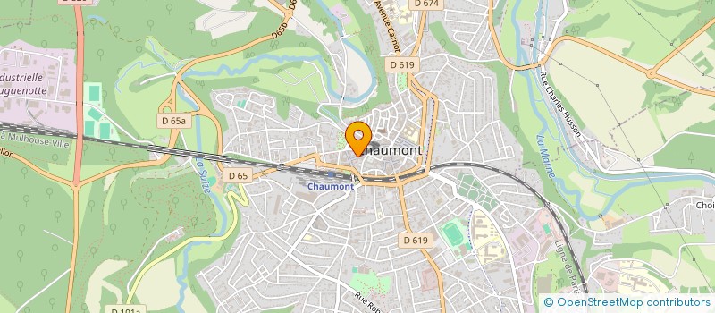 localisation de l'entreprise GIP LE SIGNE CENTRE NATIONAL DU GRAPHISME à CHAUMONT
