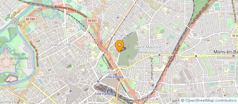 localisation de l'entreprise GIP LILLE METROPOLE RENOVATION URBAINE à LILLE