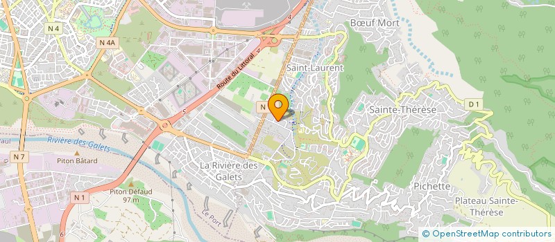 localisation de l'entreprise GIP MAFATE  LA POSSESSION