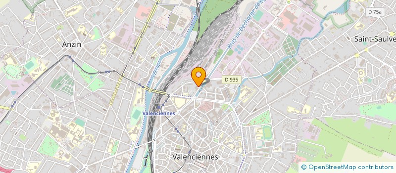 localisation de l'entreprise GIP MAISON DE L EMPLOI DE VALENCIENNES METROPOLE à VALENCIENNES