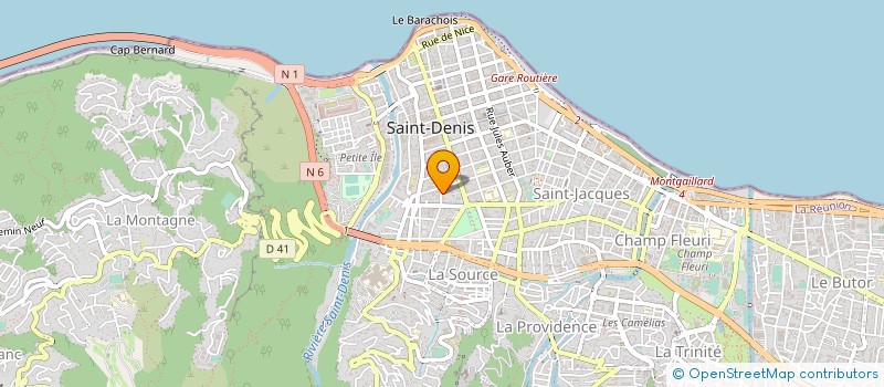 localisation de l'entreprise GIP MAISON DEP PERSONNES HANDICAPEES à SAINT-DENIS