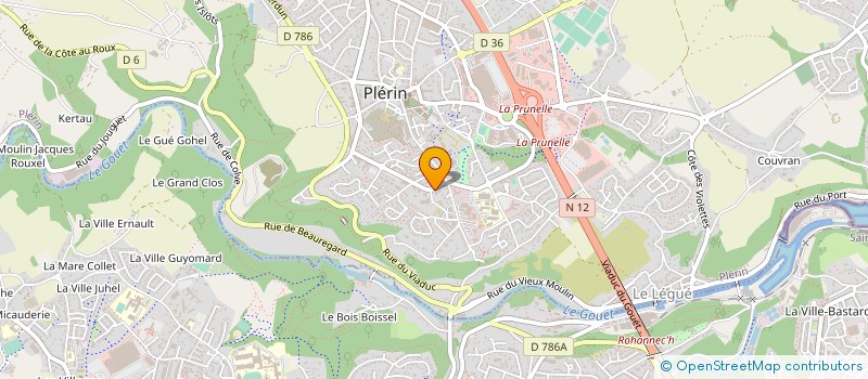 localisation de l'entreprise GIP MAISON DEP PERSONNES HANDICAPEES à PLERIN