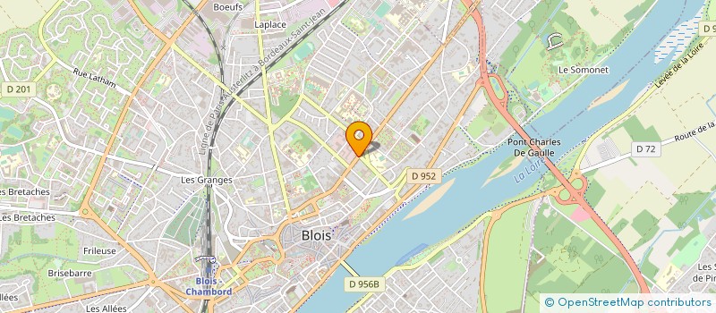 localisation de l'entreprise GIP MAISON DEP PERSONNES HANDICAPEES à BLOIS