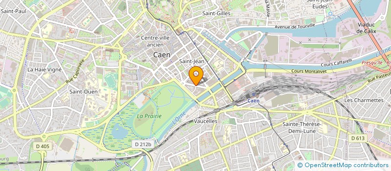 localisation de l'entreprise GIP MAISON DEP PERSONNES HANDICAPEES à CAEN