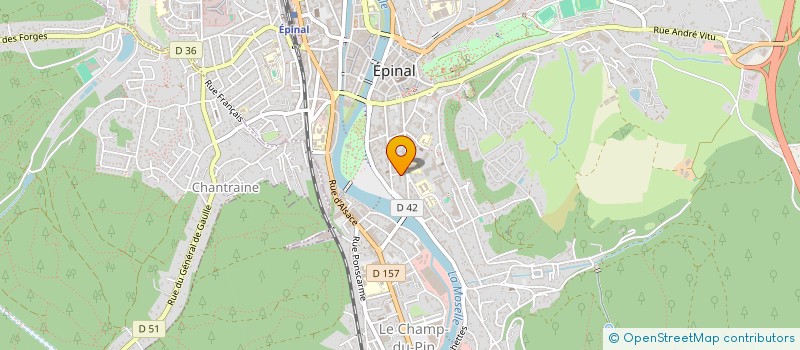 localisation de l'entreprise GIP MAISON DEP PERSONNES HANDICAPEES à EPINAL