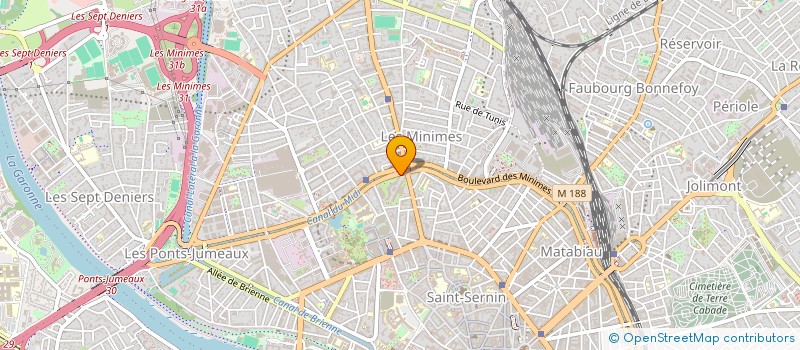 localisation de l'entreprise GIP MAISON DEP PERSONNES HANDICAPEES à TOULOUSE