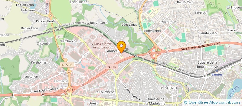localisation de l'entreprise GIP MAISON DEP PERSONNES HANDICAPEES à VANNES