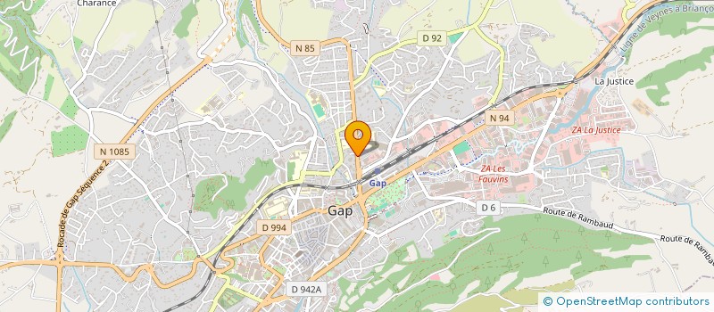 localisation de l'entreprise GIP MAISON DEP PERSONNES HANDICAPEES à GAP